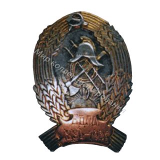 Юбилейный знак Бобруйского добровольного пожарного общества (БДПО) Юбилейный знак Бобруйского добровольного пожарного общества (БДПО)