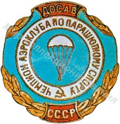 «Чемпион аэроклуба по парашютному спорту» «Чемпион аэроклуба по парашютному спорту»