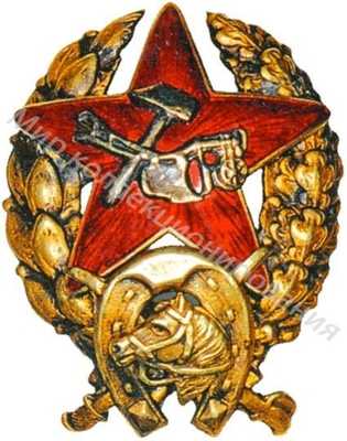 Знак командира-кавалериста Знак командира-кавалериста