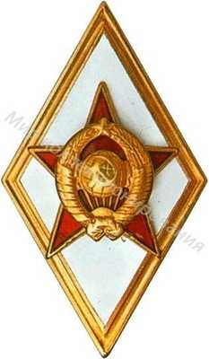 Знак за окончание Военной академии Знак за окончание Военной академии