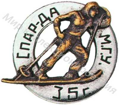 Призовой знак по лыжному спорту Призовой знак по лыжному спорту