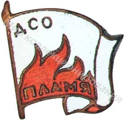 Членский знак ДСО «Пламя» Членский знак ДСО «Пламя»