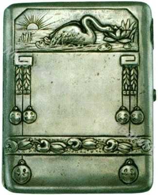 Портсигар в стиле модерн Портсигар в стиле модерн