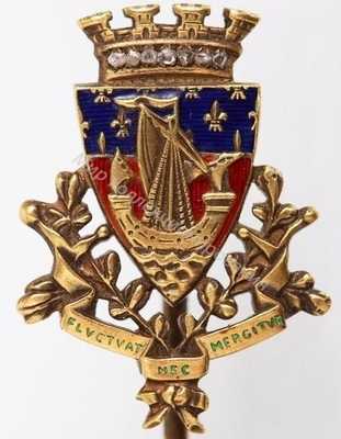 Нагрудный Знак 'В память о визите русской эскадры в Тулон' в 1893 г.' Нагрудный Знак 'В память о визите русской эскадры в Тулон' в 1893 г.'