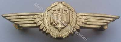 Нагрудный Знак 'Пилот 1 класса' Нагрудный Знак 'Пилот 1 класса'