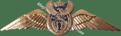 Нагрудный Знак 'Пилот, золотой' Нагрудный Знак 'Пилот, золотой'