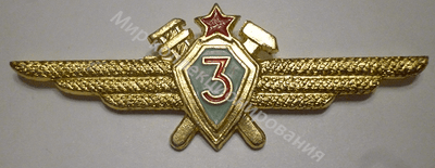 Нагрудный Знак 'Авиатехник 3-го класса' Нагрудный Знак 'Авиатехник 3-го класса'