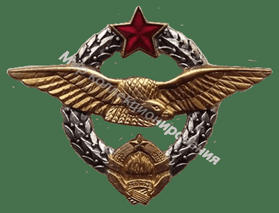 Нагрудный Знак 'Пилот (тип 2)' Нагрудный Знак 'Пилот (тип 2)'