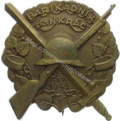 Нагрудный Знак 'защитник баррикад' Нагрудный Знак 'защитник баррикад'