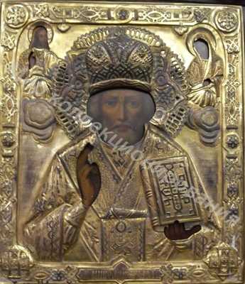 Икона Николай Мирликийский Чуд. Икона Николай Мирликийский Чуд.
