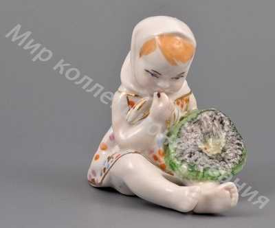 Статуэтка Девочка с подсолнухом Киев Статуэтка Девочка с подсолнухом Киев