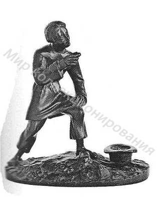 Статуэтка Мальчик, играющий в бабки Статуэтка Мальчик, играющий в бабки