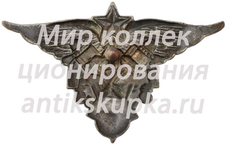 Знак «Авиационный техник военных авиационно-технических училищ ВВС РККА» Знак «Авиационный техник военных авиационно-технических училищ ВВС РККА»