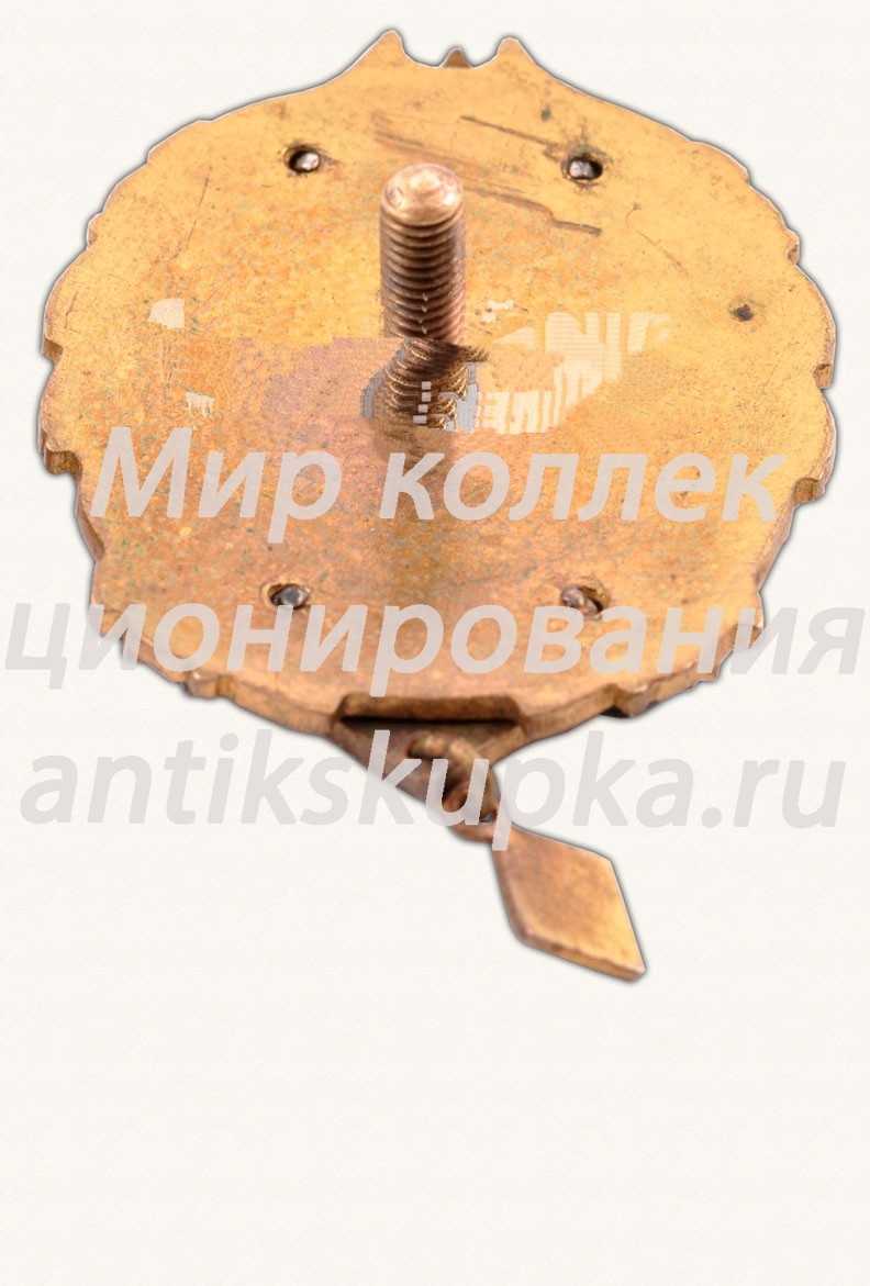 Знак чемпиона первенства вооруженных сил. Стрельба из винтовки. 1950 Знак чемпиона первенства вооруженных сил. Стрельба из винтовки. 1950