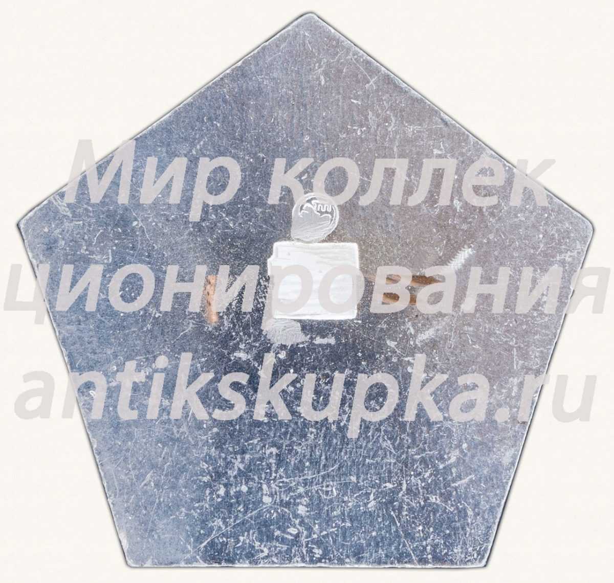 Знак «Московский интернациональный студенческий строительный отряд (ССО). 1973» Знак «Московский интернациональный студенческий строительный отряд (ССО). 1973»