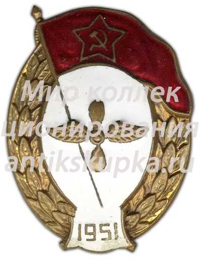 Знак об окончании авиационного училища Знак об окончании авиационного училища