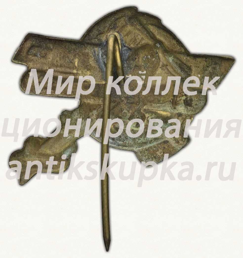 Знак «Общество друзей воздушного флота (ОДВФ). На постройку самолета» 3 Знак «Общество друзей воздушного флота (ОДВФ). На постройку самолета» 3