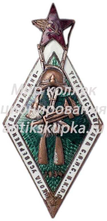 Знак «Школа усовершенствования командно-технического состава СОПС НКПС» Знак «Школа усовершенствования командно-технического состава СОПС НКПС»