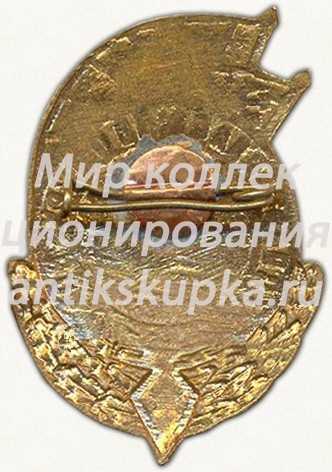 Знак «Спартакиада ПВО Туркестанского военного округа (ТуркВО). 3 место. Прыжки в воду» Знак «Спартакиада ПВО Туркестанского военного округа (ТуркВО). 3 место. Прыжки в воду»