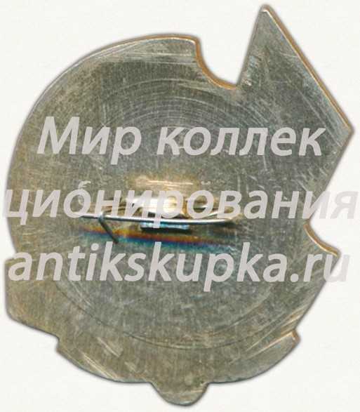 Знак «XVII съезд ВЛКСМ. Всесоюзный ударный комсомольский отряд. БАМ. 1974-1984» Знак «XVII съезд ВЛКСМ. Всесоюзный ударный комсомольский отряд. БАМ. 1974-1984»