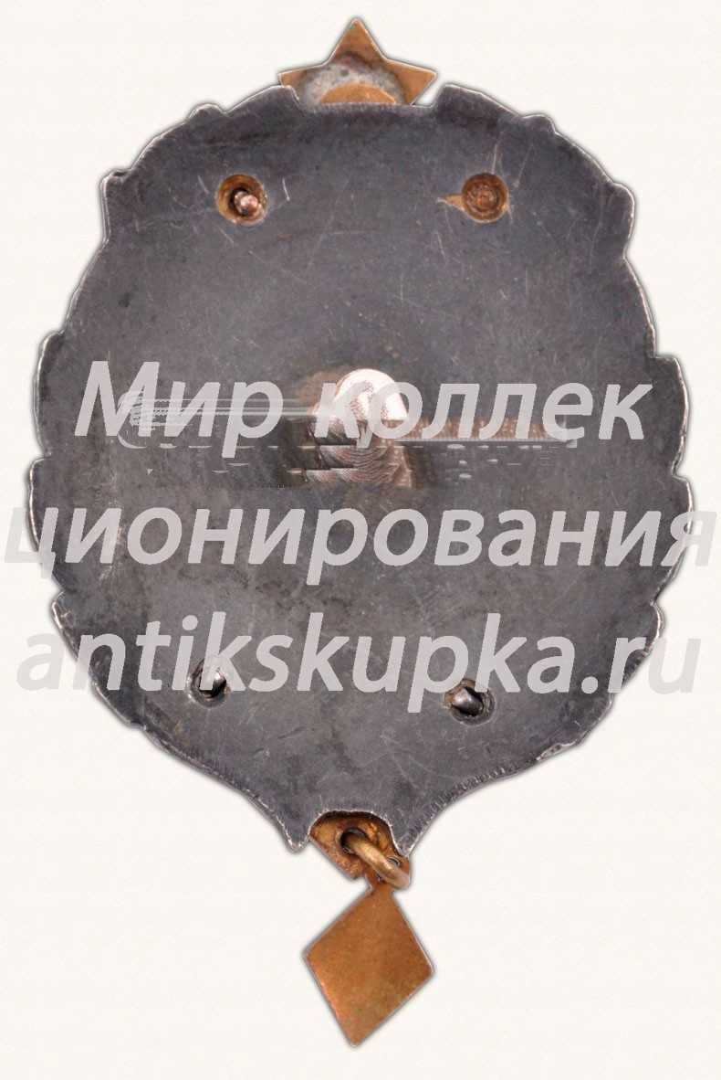Знак за II место в первенстве вооруженных сил. Стрельба из винтовки. 1961 Знак за II место в первенстве вооруженных сил. Стрельба из винтовки. 1961