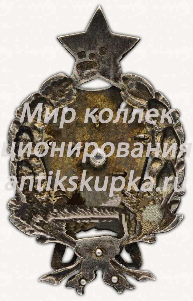 Знак для окончивших Первые Советские Петроградские кавалерийские курсы, IV выпуск Знак для окончивших Первые Советские Петроградские кавалерийские курсы, IV выпуск