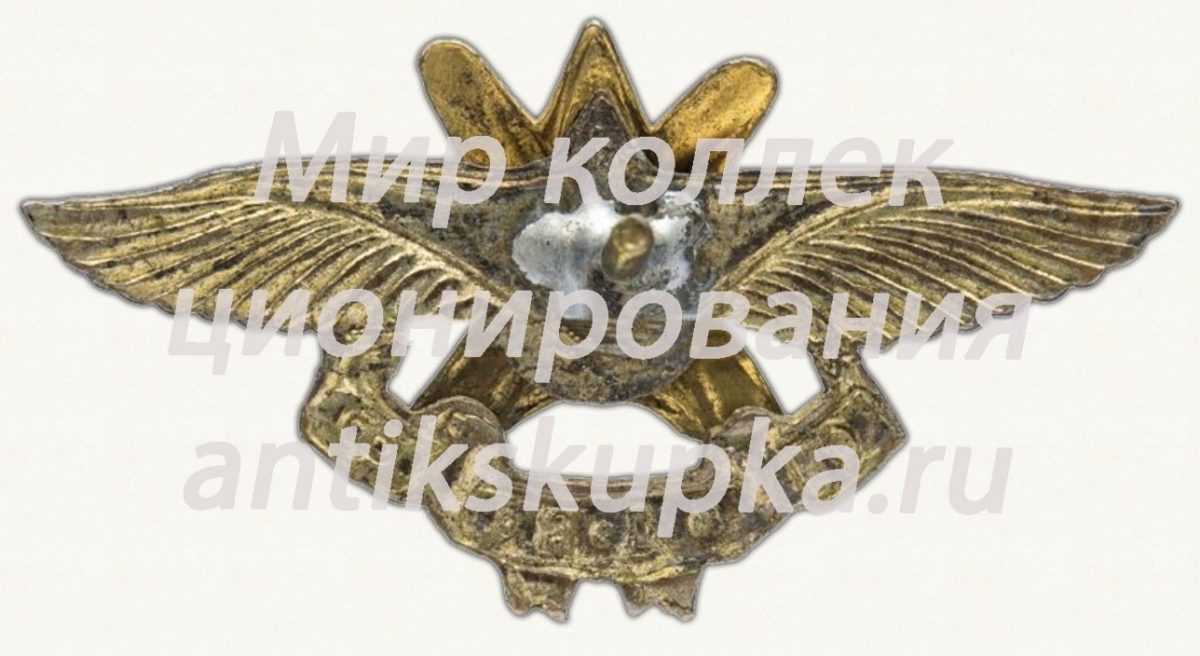 Знак-эмблема Общества друзей воздушного флота СССР Знак-эмблема Общества друзей воздушного флота СССР
