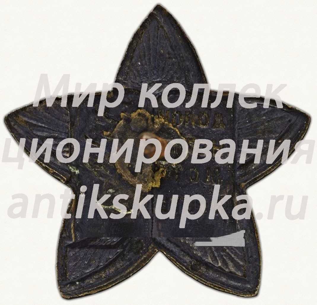 Знак Общества Долой неграмотность Узбекской ССР Знак Общества Долой неграмотность Узбекской ССР