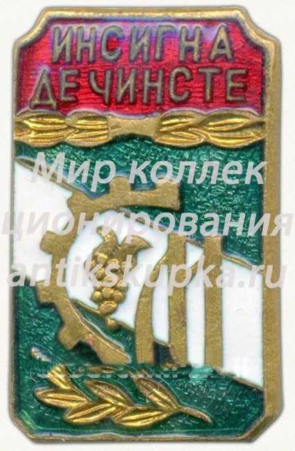 Знак «Почетный член ДСО «Молдова»» Знак «Почетный член ДСО «Молдова»»