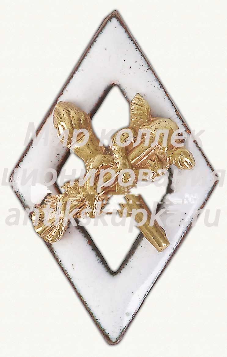 Знак «За окончание специализированного ремесленного училища» Знак «За окончание специализированного ремесленного училища»