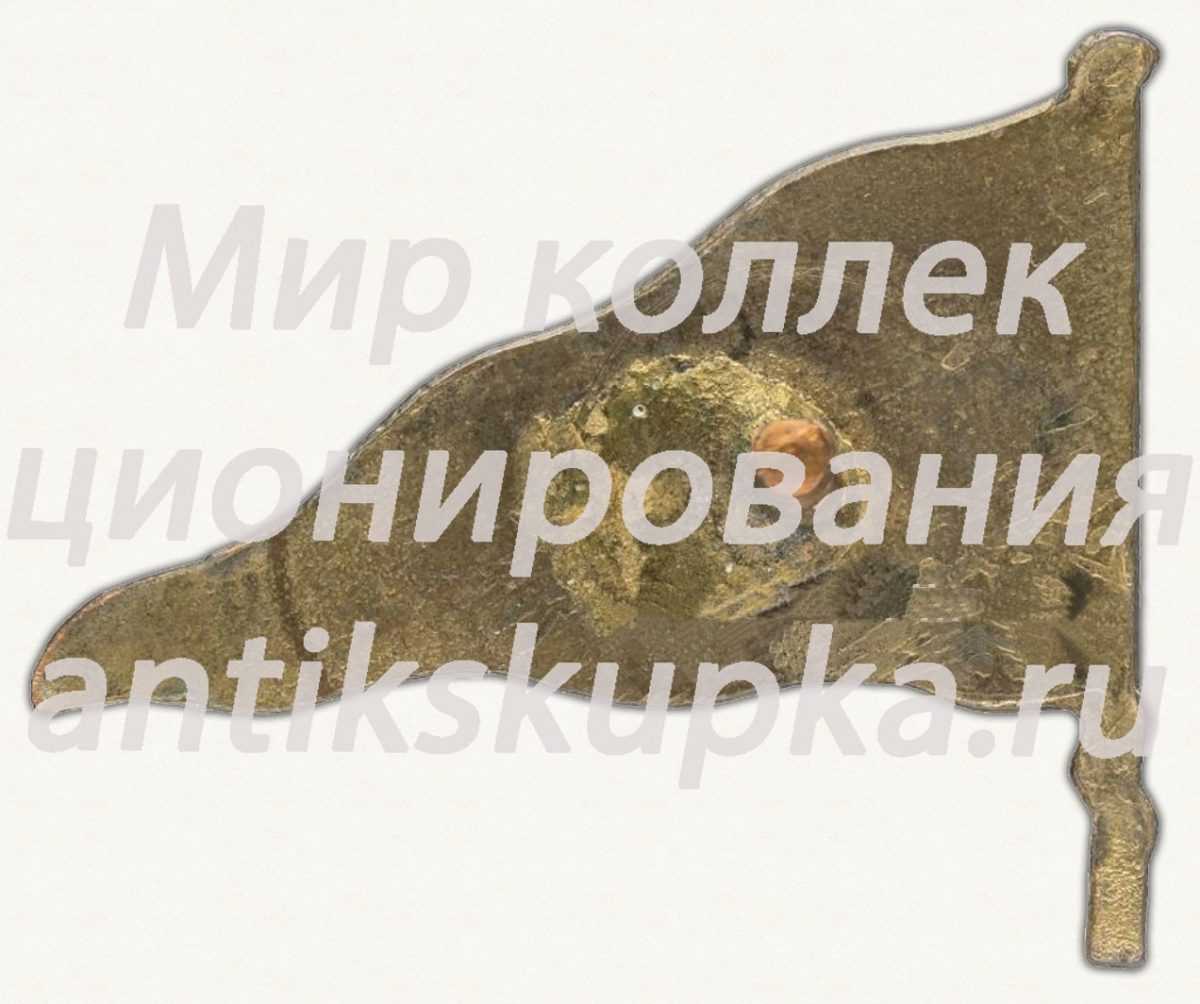 Знак «Значок вымпела водоспасательных судов» Знак «Значок вымпела водоспасательных судов»