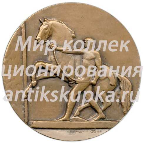Настольная медаль «175 лет со дня рождения П.К.Клодта» Настольная медаль «175 лет со дня рождения П.К.Клодта»