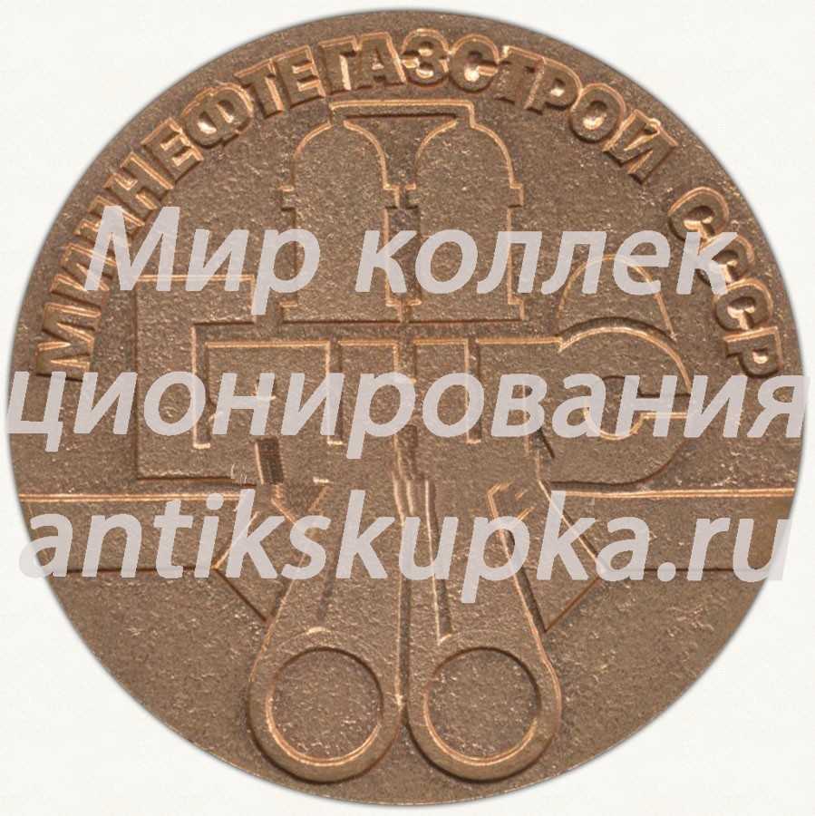 Настольная медаль «Миннефтегазстрой СССР. Главямбургнефтегазстрой. Надым Ямбург» Настольная медаль «Миннефтегазстрой СССР. Главямбургнефтегазстрой. Надым Ямбург»
