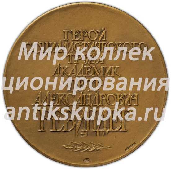 Настольная медаль «В честь 90-летия со дня рождения П.А. Ребиндера» Настольная медаль «В честь 90-летия со дня рождения П.А. Ребиндера»
