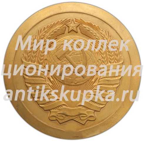 Настольная медаль «Верховный Совет СССР» 2 Настольная медаль «Верховный Совет СССР» 2
