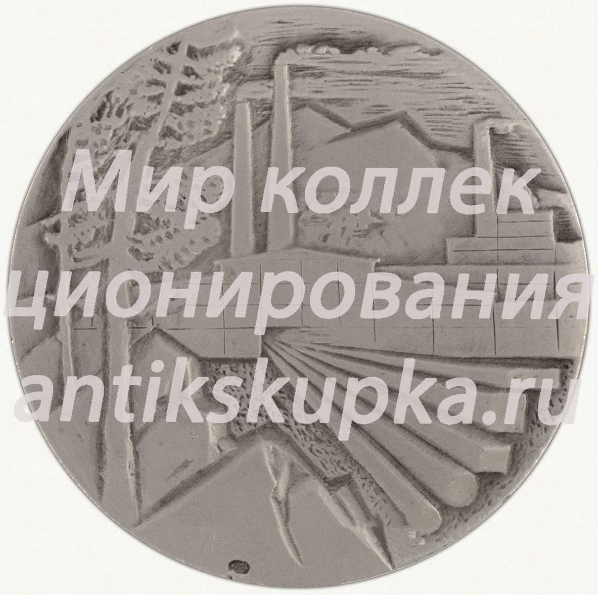 Настольная медаль «Златоустовский металлургический завод специальных сталей» 2 Настольная медаль «Златоустовский металлургический завод специальных сталей» 2