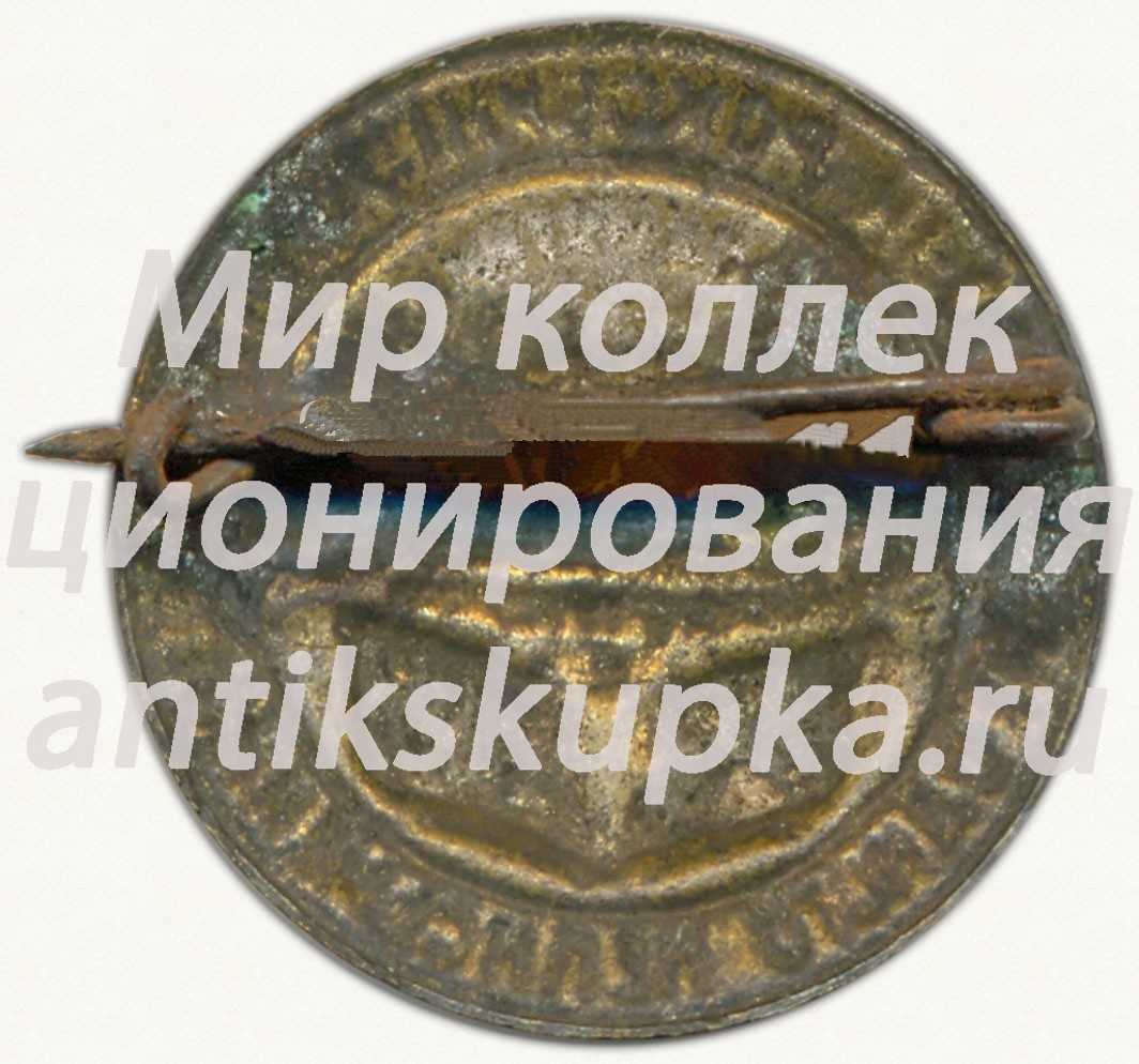 Памятный знак в честь 10-й годовщины Октября «Ни одного неграмотного». Ликбез (ликвидация безграмотности) Памятный знак в честь 10-й годовщины Октября «Ни одного неграмотного». Ликбез (ликвидация безграмотности)