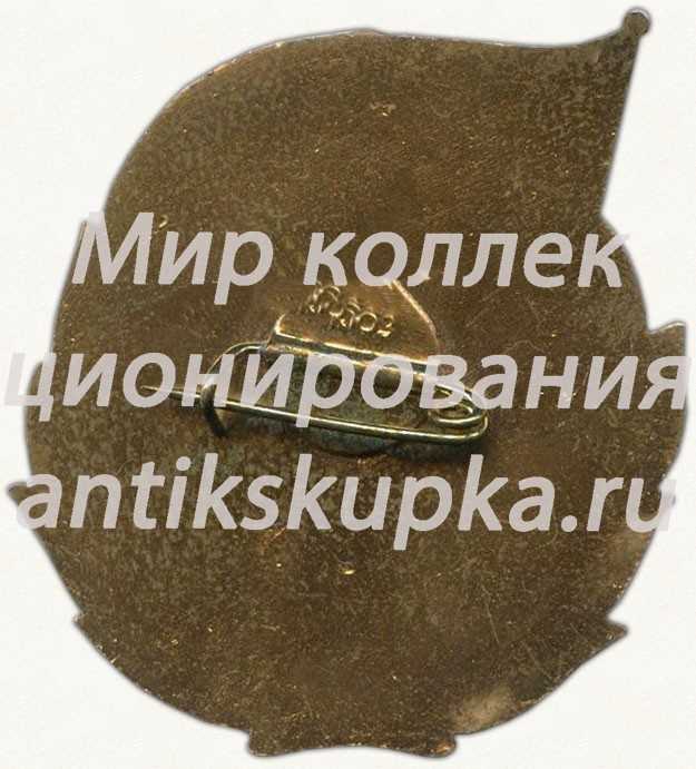 Знак «60 лет Куйбышевскому речному техникуму» Знак «60 лет Куйбышевскому речному техникуму»