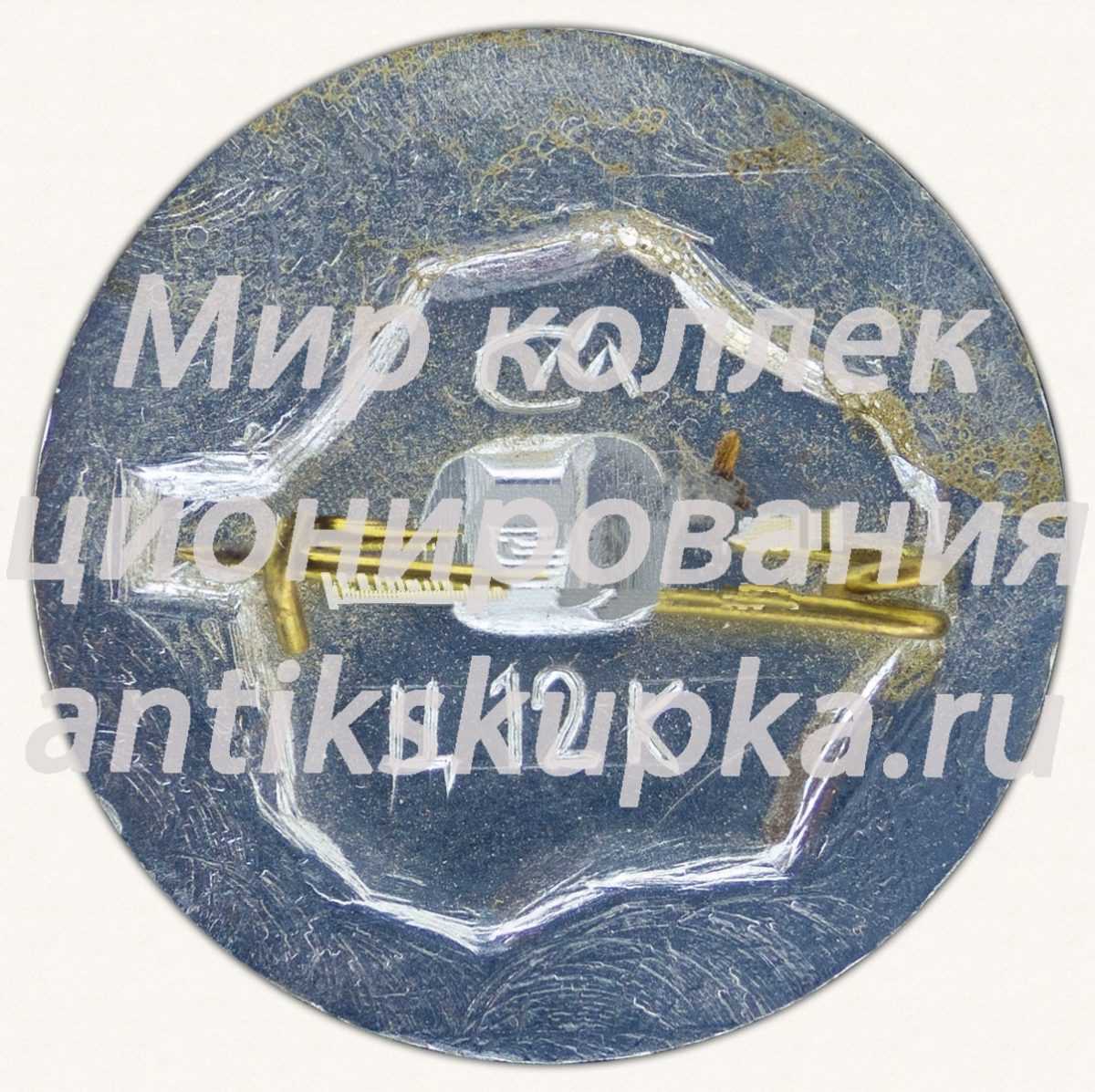 Знак «Голова. Серия значков «Херсонес»» Знак «Голова. Серия значков «Херсонес»»
