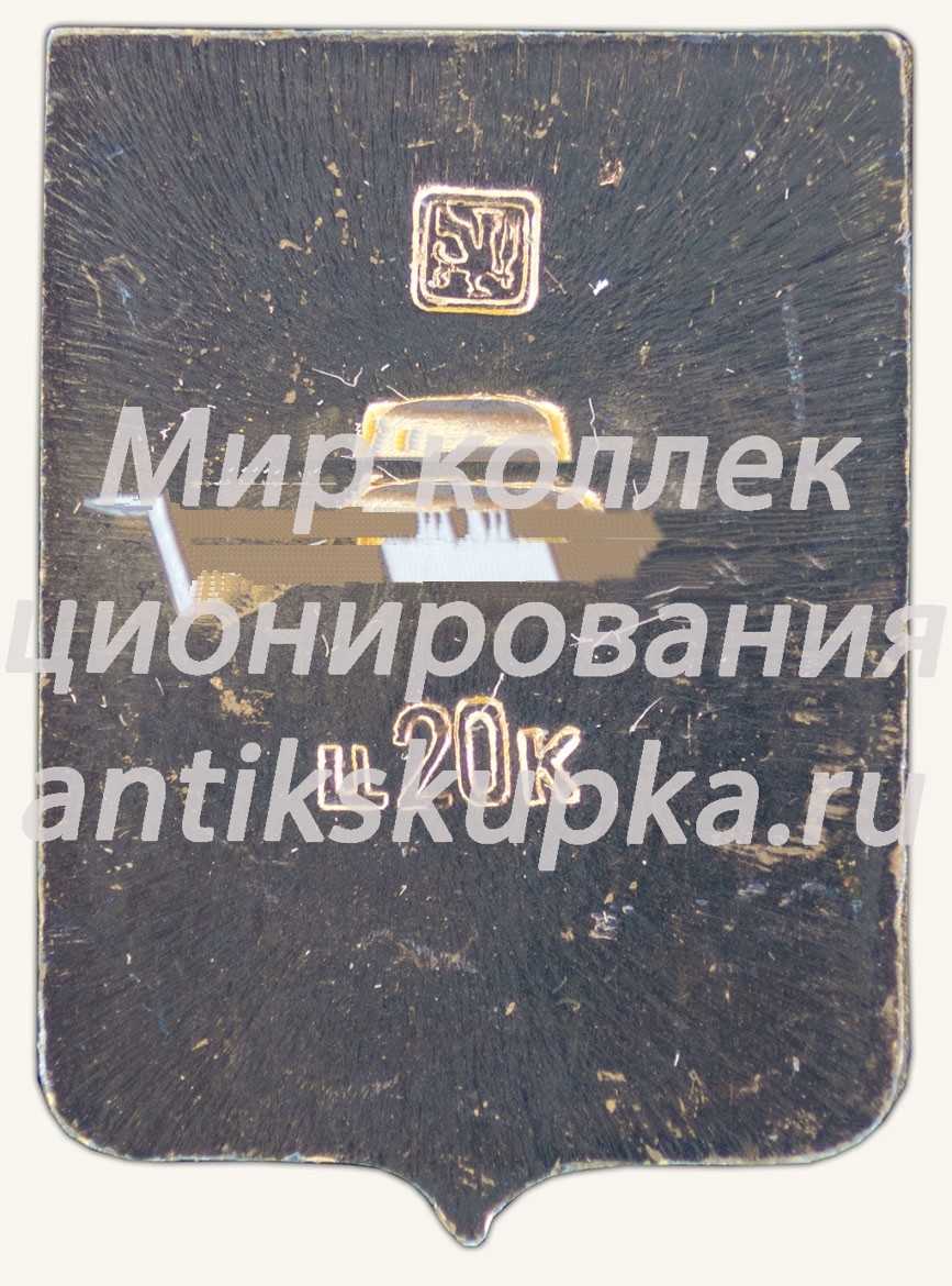 Знак «Город Курган. Тобольская губерния» Знак «Город Курган. Тобольская губерния»