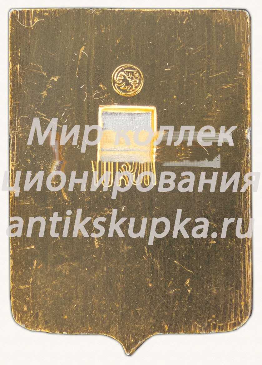 Знак «Город Верный. Семиреченская область» Знак «Город Верный. Семиреченская область»