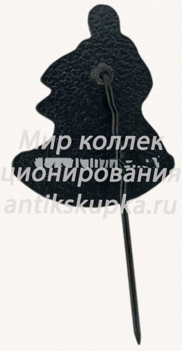 Знак «Латвия. Самсон, раздирающий пасть льва» Знак «Латвия. Самсон, раздирающий пасть льва»
