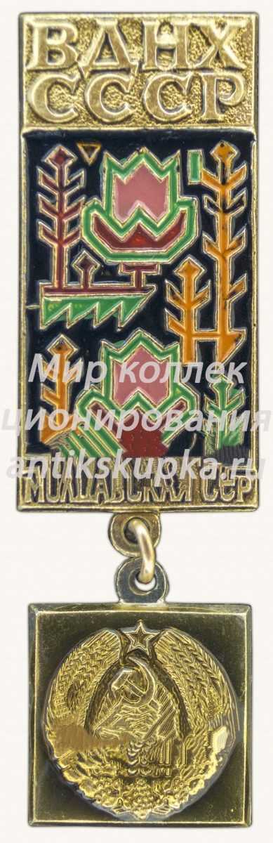 Знак «Молдавская ССР. ВДНХ СССР» Знак «Молдавская ССР. ВДНХ СССР»