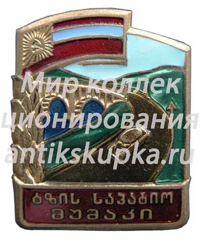 Знак «Почетный дорожник Министрства Автотранспорта и Шоссейных дорог Грузинской ССР» Знак «Почетный дорожник Министрства Автотранспорта и Шоссейных дорог Грузинской ССР»