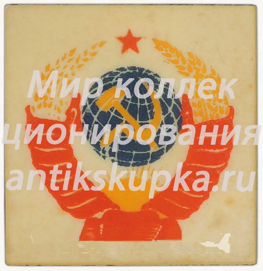 Знак «РСФСР (Российская Советская Федеративная Социалистическая Республика). Тип 2» Знак «РСФСР (Российская Советская Федеративная Социалистическая Республика). Тип 2»