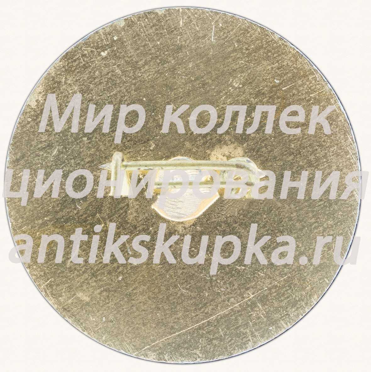 Знак с изображения флагов СССР и Белорусской ССР Знак с изображения флагов СССР и Белорусской ССР