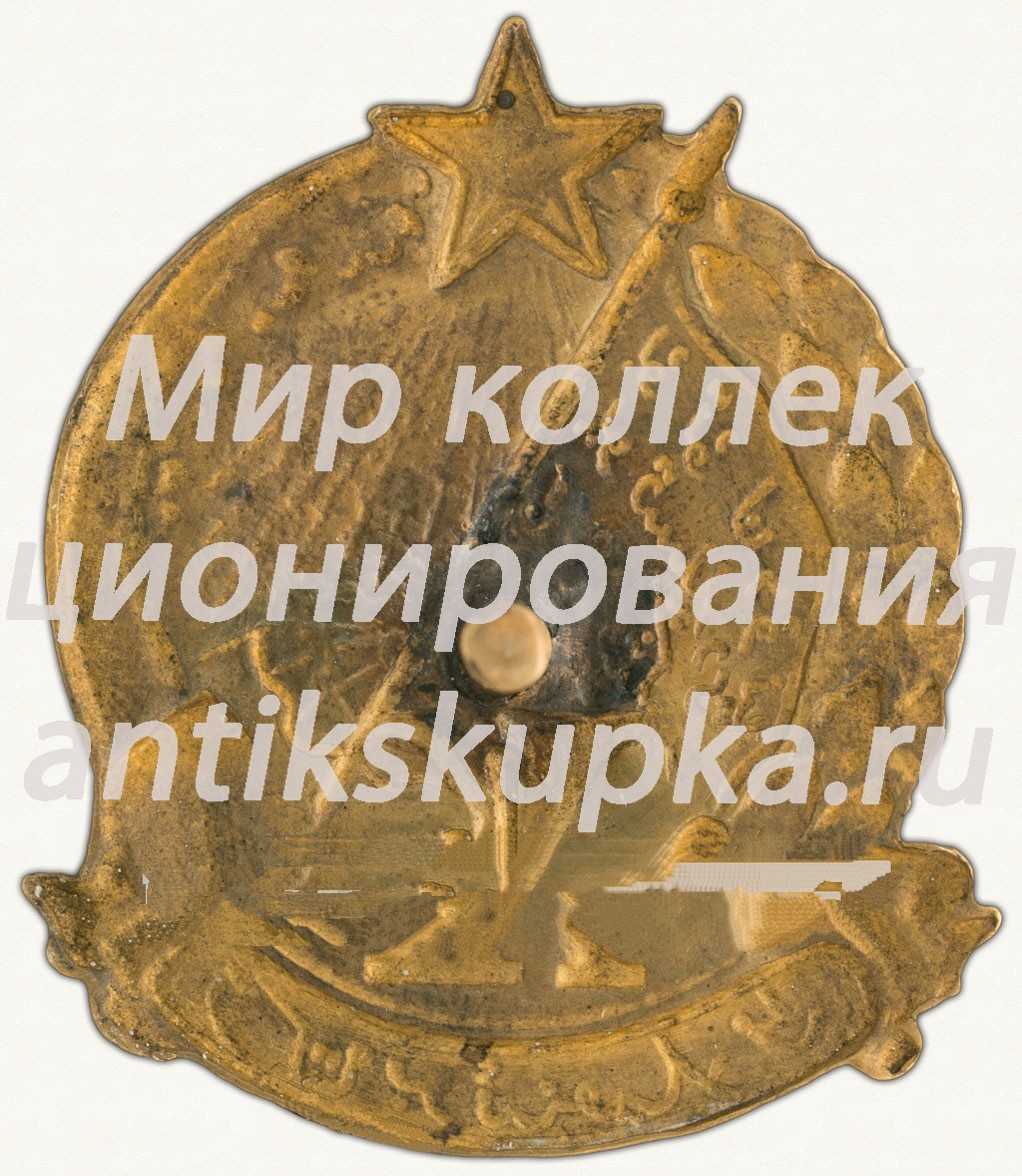 Знак «X лет Октябрьской революции. Узбекская ССР» Знак «X лет Октябрьской революции. Узбекская ССР»