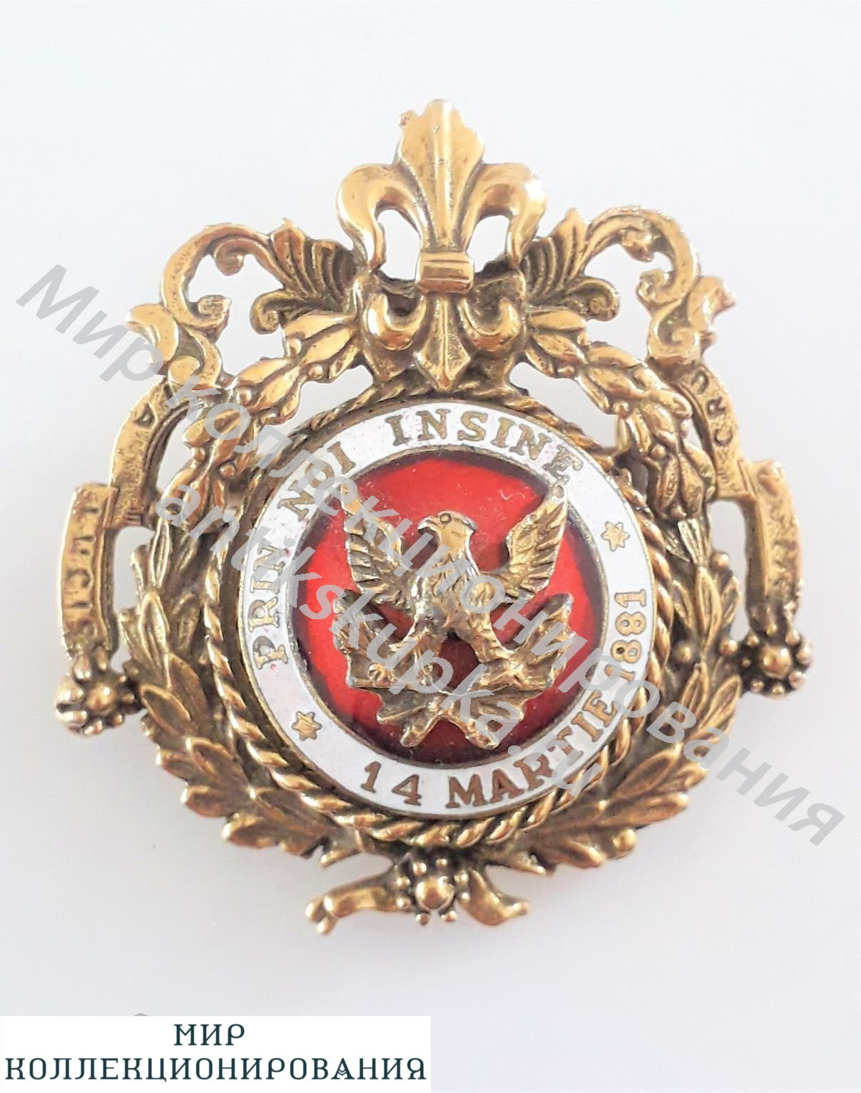 Румыния. Орден Короны - нагрудный заказной знак. Румыния. Орден Короны - нагрудный заказной знак.