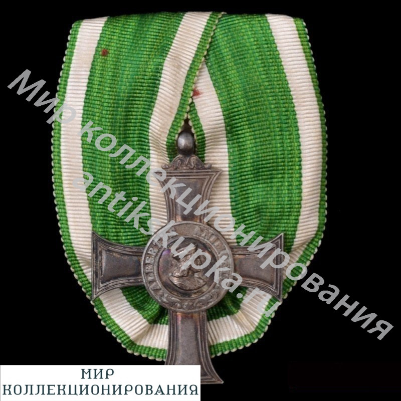 Саксония. Рыцарский крест ордена Альбрехта, в серебре 36750 Саксония. Рыцарский крест ордена Альбрехта, в серебре 36750