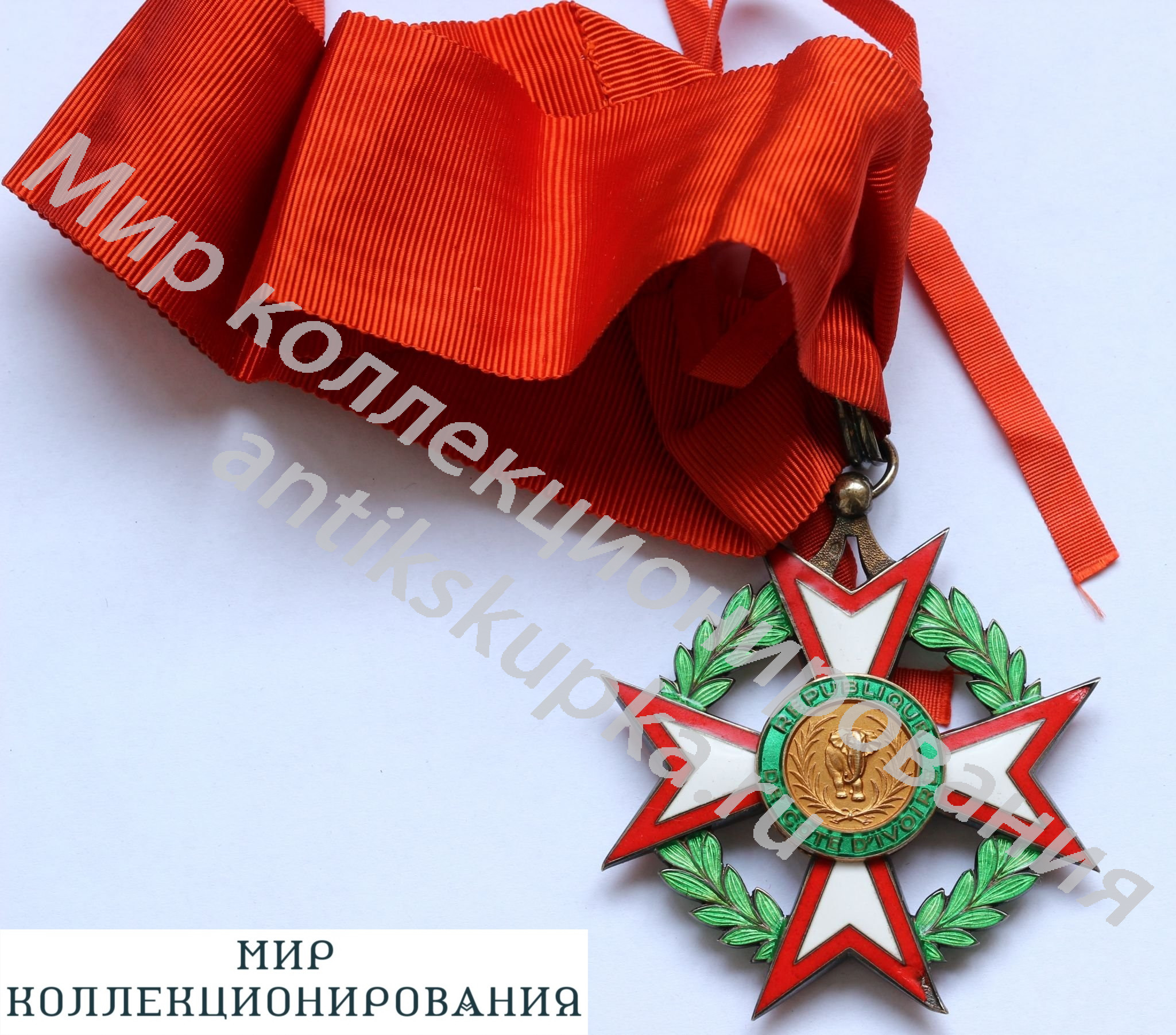 Национальный орден Республики Кот-д’Ивуар Орден Заслуг высшая награда независимость от Франции Национальный орден Республики Кот-д’Ивуар Орден Заслуг высшая награда независимость от Франции